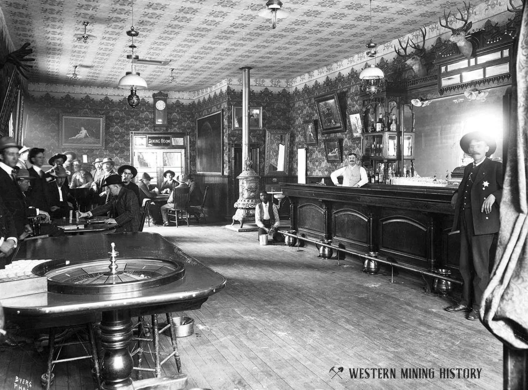 cosmopolitan saloon in telluride colorado - Byers Pha Dining Room Western Mining History